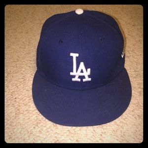 LA dodgers cap, worn only once!